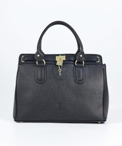 حقيبة توت Novella – Black (جلد إيطالي طبيعي 100%)