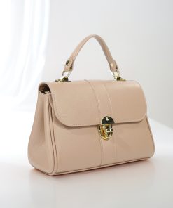 Alternative view of Palladia Salmon Leather Top Handle Bag - Italian Genuine Leather