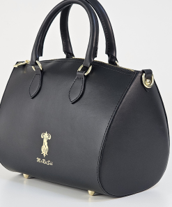 Alternative view of Aria Dark Classic Top Handle Bag - Italian Genuine Leather