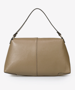 Alternative view of Ambra Chestnut Leather Shoulder Bag - Italian Genuine Leather