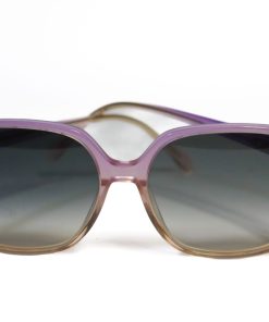 Alternative view of Levana Violet Sunglasses – Gradient Lavender & Champagne Unisex Acetate