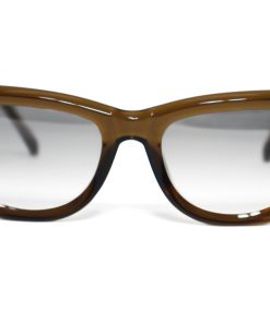 Alternative view of Zahara Tan Sunglasses – Warm Tan Sculpted Cat-Eye Acetate
